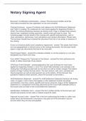 Notary Signing Agent Questions and Answers