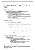 AQA GCSE Democracy & Dictatorship 2&period;1 Summary