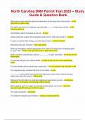 North Carolina DMV Permit Test 2025 &ndash; Study Guide & Question Bank