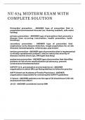 NU 674 MIDTERM EXAM WITH COMPLETE SOLUTION&period;