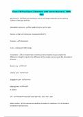Chem 130 Final Exam &vert; Questions with Correct Answers &vert; 100&percnt; Pass