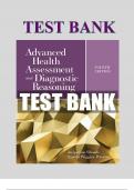 Test Bank For Advanced Health Assessment and Diagnostic Reasoning&comma; 4th Edition by Jacqueline Rhoads All Chapters 1-18 LATEST
