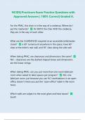 NCIDQ Practicum Exam Practice Questions with Approved Answers &vert; 100&percnt; Correct&vert; Latest 2025&sol;2026 -Graded A&period;