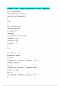 CODE HS 3 Exam &vert; Questions with Correct Answers &vert; 100&percnt; Pass