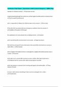 Contracts Final Exam &vert; Questions with Correct Answers &vert; 100&percnt; Pass