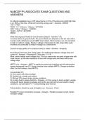 NABCEP PV ASSOCIATE EXAM QUESTIONS AND ANSWERS