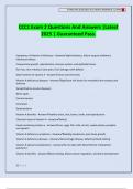 CCC1 Exam 2 Questions And Answers &vert;Latest 2025 &vert; Guaranteed Pass&period;