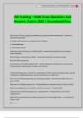 CM Training &ndash; AAAE Exam Questions And Answers &vert;Latest 2025 &vert; Guaranteed Pass&period;