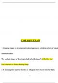 WGU C105 Questions and Answers Already Passed