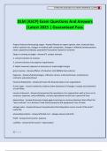 DLM &lpar;ASCP&rpar; Exam Questions And Answers &vert;Latest 2025 &vert; Guaranteed Pass