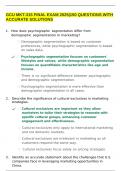 GCU MKT-315 FINAL EXAM 2025&vert;150 QUESTIONS WITH ACCURATE SOLUTIONS