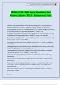 MANA 3320 FINAL Exam Questions And Answers &vert;Latest 2025 &vert; Guaranteed Pass&period;