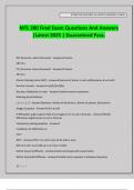 MTL 200 Final Exam Questions And Answers &vert;Latest 2025 &vert; Guaranteed Pass&period;