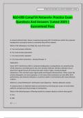 N10-009 CompTIA Network&plus; Practice Exam Questions And Answers &vert;Latest 2025 &vert; Guaranteed Pass&period;