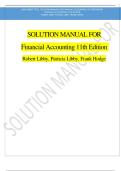Solution Manual for Financial Accounting, 11th Edition by Robert Libby, Patricia Libby, and Frank Hodge | Complete Answers & Step-by-Step Solutions | 2025/2026