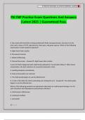 PSI FNP Practice Exam Questions And Answers &vert;Latest 2025 &vert; Guaranteed Pass&period;
