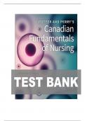 TEST BANK FOR Potter and Perry's Canadian Fundamentals of Nursing&comma; 7th Edition by Barbara J&period; Astle&comma; Patricia A&period; Potter&comma; Anne G&period; Perry  ISBN&colon; 9780323870658  COMPLETE GUIDE 100 &percnt; VERIFIED  A&plus; GRADE ASSURED&excl;&excl;&excl;LATEST UPDATE&excl;&excl;&excl;&excl; SUCCESS &excl;&excl;&excl;&excl;