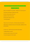 SFL 334 Final Exam Questions And Answers Latest Update Graded A&plus;