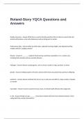 Roland-Story YQCA Questions and Answers