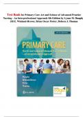Test Bank for Primary Care&colon; Art and Science of Advanced Practice Nursing &ndash; 5th Edition &vert; Dunphy&comma; Winland-Brown&comma; Porter&comma; Thomas &vert; Updated 2025