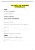 biol 227 Exam Study Guide 2 with Complete Answers
