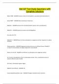 biol 227 Test Study Questions with Complete Solutions