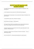 biol 227 Exam&vert;80 Questions with Complete Solutions