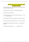 biol 227 Exam- Plants &vert;Questions with Complete Solutions