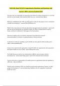 NUR 410&colon; Final NCLEX Comprehensive Questions and Questions with Answers 100&percnt; Accuracy&vert;Updated 2025