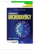 TESTBANK – ALCAMOS FUNDAMENTALS OF MICROBIOLOGY  12TH EDITION  (POMERVILLE, 2021