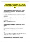 WGU D426 V2 LATEST EXAM WITH ACTUAL QUESTIONS AND CORRECT ANSWERS RATED A&plus;