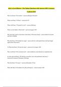 AQA A-Level History - The Tudors Questions with Answers 100&percnt; Accuracy &vert;Updated 2025
