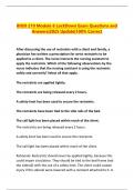 BIOD 210 Module 6 LockDown Exam Questions and Answers&vert;2025 Update&vert;100&percnt; Correct