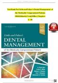 Test Bank For Little and Falace's Dental Management of the Medically Compromised Patient&comma; 10thEdition by Craig Miller&comma; Chapters 1 - 30