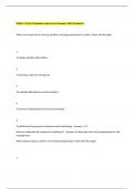  NURS 171 Unit 2 Questions with Correct Answers 100&percnt; Graded A&plus;
