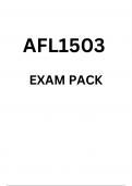 AFL1503  EXAM PACK 2025&lbrace;DETAILED QUESTIONS AND ANSWERS&rcub;