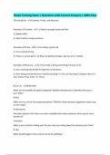 Doula Training Exam &vert; Questions with Correct Answers &vert; 100&percnt; Pass