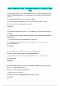 Doula Certification Exam &vert; Questions with Correct Answers &vert; 100&percnt; Pass
