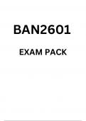 BAN2601 EXAM PACK 2025&lbrace;DETAILED QUESTIONS AND ANSWERS&rcub;