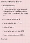 Grade 10 term 1 Irrational and Rational&plus;Factorization notes