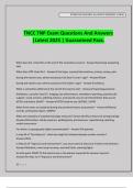 TNCC TNP Exam Questions And Answers &vert;Latest 2025 &vert; Guaranteed Pass&period;