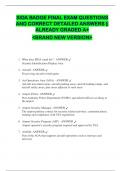 SIDA BADGE FINAL EXAM QUESTIONS  AND CORRECT DETAILED ANSWERS &vert;&vert;  ALREADY GRADED A&plus;  <BRAND NEW VERSION> 