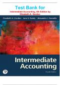 Test Bank for Intermediate Accounting&comma; 4th edition by Elizabeth A&period; Gordon&comma; Jana S&period; Raedy and Alexander J&period; Sannella  ISBN-9780135343074 All Chapters Latest Verified Edition Guaranteed Pass