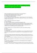 CHPN Exam Bundle
