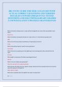 JBL STUDY GUIDE FOR MOD 1 EXAM 2025 WITH  ACTUAL CORRECT QUESTIONS AND VERIFIED  DETAILED ANSWERS &vert;FREQUENTLY TESTED  QUESTIONS AND SOLUTIONS&vert;ALREADY GRADED  A&plus;&vert;NEWEST&vert;LATEST UPDATE&vert;GUARANTEED PASS