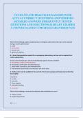 CST EXAM AND PRACTICE EXAM 2025 WITH  ACTUAL CORRECT QUESTIONS AND VERIFIED  DETAILED ANSWERS &vert;FREQUENTLY TESTED  QUESTIONS AND SOLUTIONS&vert;ALREADY GRADED  A&plus;&vert;NEWEST&vert;LATEST UPDATE&vert;GUARANTEED PASS
