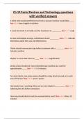 Ch 10 Facial Devices and Technology questions with verified answers&period;