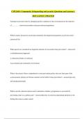 CMY2601- Community Safeguarding and security Questions and Answers &vert; 2025 LATEST UPDATED