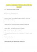 CIS 505 Week 1 LATEST 2025 QUESTIONS AND ANSWERS 100&percnt; ACCURACY
