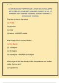 HAWAII MASSAGE THERAPY EXAM LATEST 2025 ACTUAL EXAM  WITH COMPLETE EXAM QUESTIONS AND CORRECT DETAILED  ANSWERS &lpar;100&percnt; VERIFIED ANSWERS&rpar; &vert;ALREADY GRADED A&plus;&vert;  &vert;&vert;PROFESSOR VERIFIED&vert;&vert;